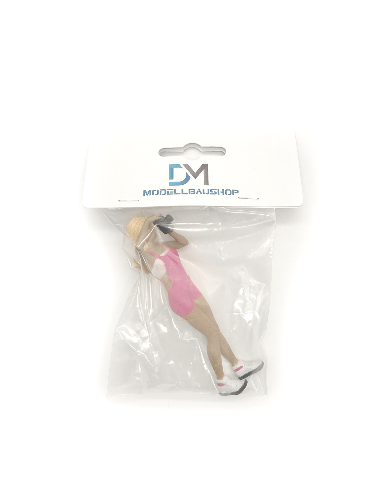 1:18 Resin Figur Fotografin Kamera Diorama Racing Modellbau Szene