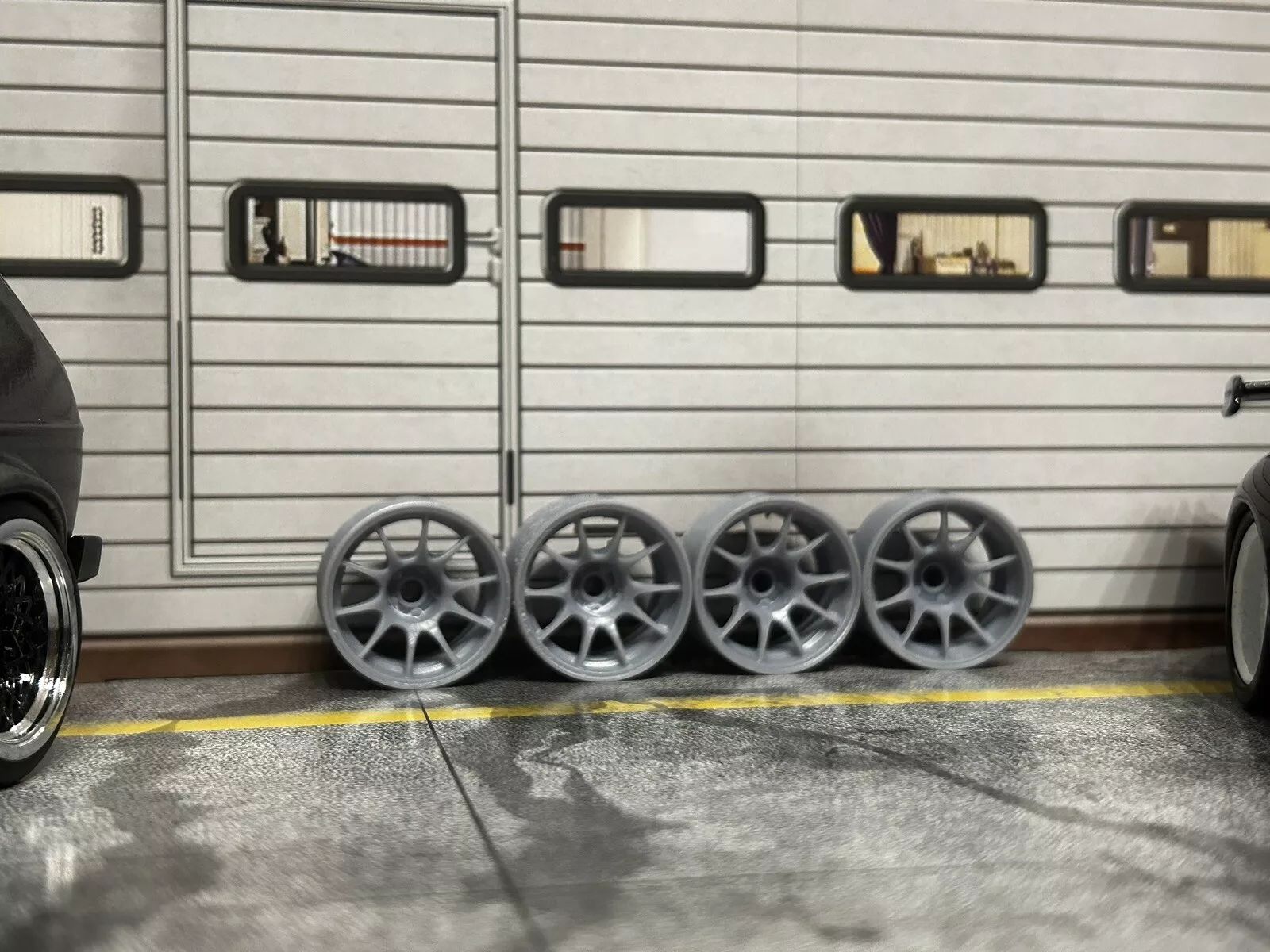 1:18 Felgen für Tuning,Umbau,Diorama,Werkstatt 18 Zoll 27,6mm