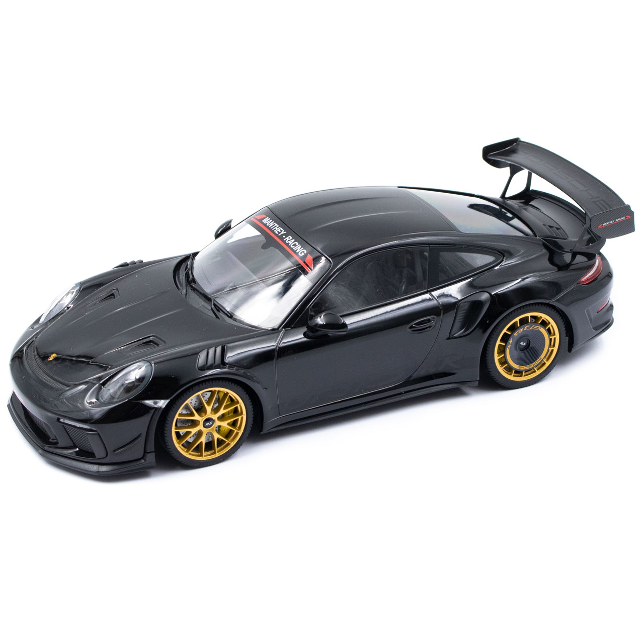 Manthey-Racing Porsche 911 GT3 RS MR 1:18 schwarz Limitiert Sammler Modellauto
