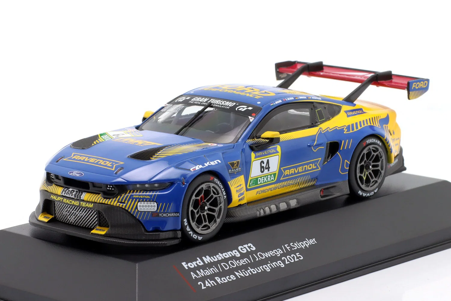 Ford Mustang GT3 HRT #64 24h Rennen Nürburgring 2025 1:43