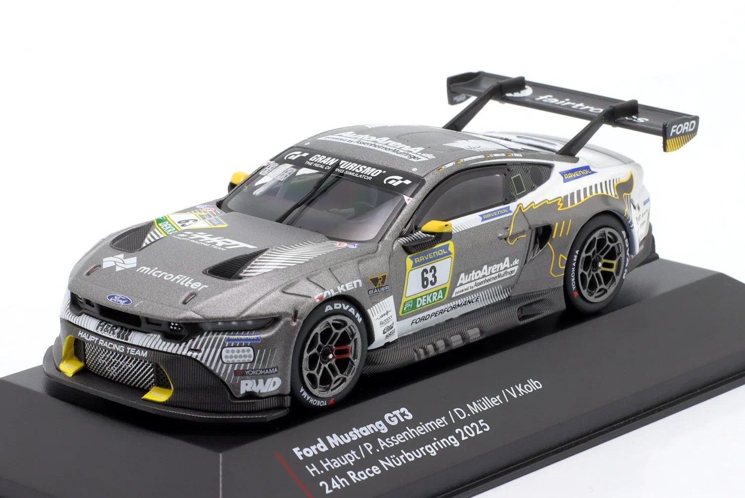 Ford Mustang GT3 HRT #63 24h Rennen Nürburgring 2025 1:43