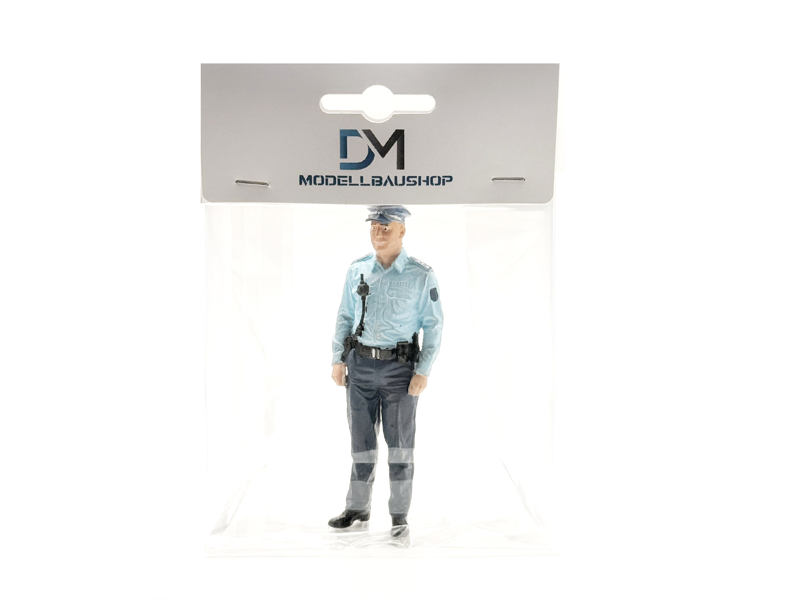1:18 Resin Figur Polizei stehend Polizist Diorama Tuning Modellbau