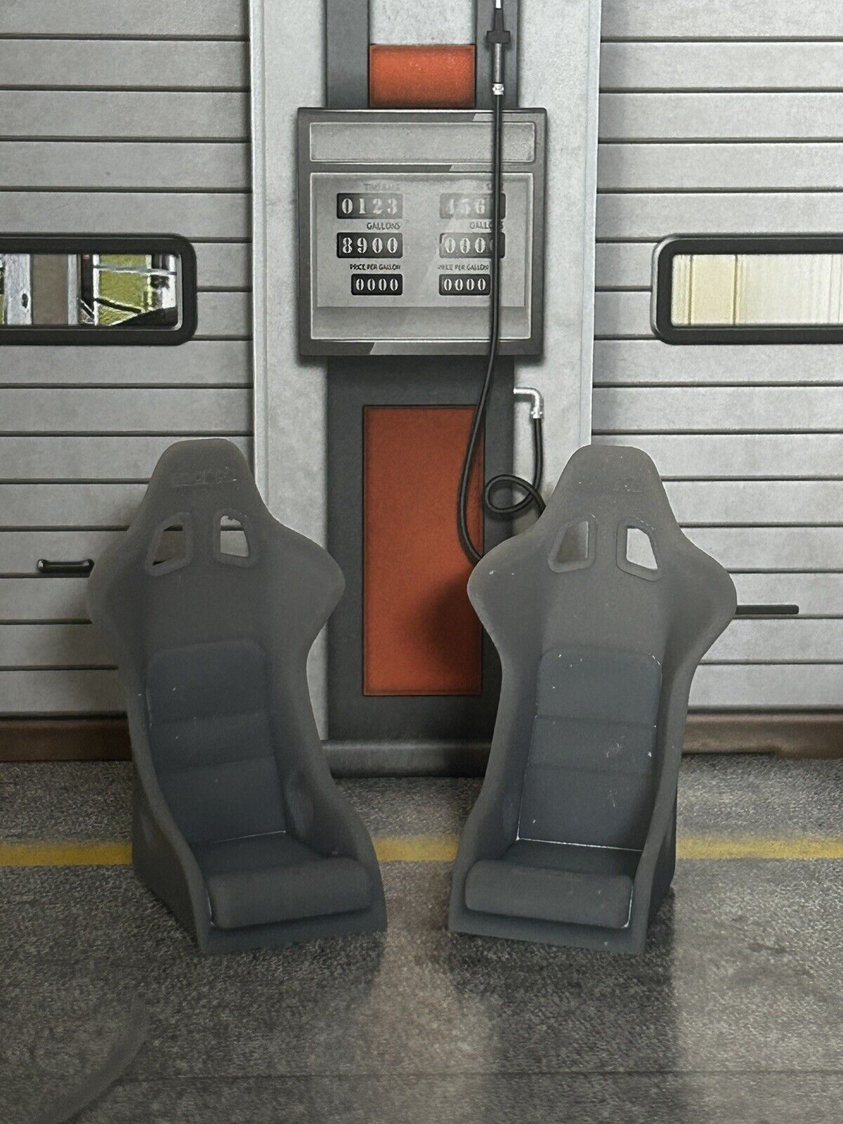 Sparco Rev Rennsitze Modellauto Tuning 1:18