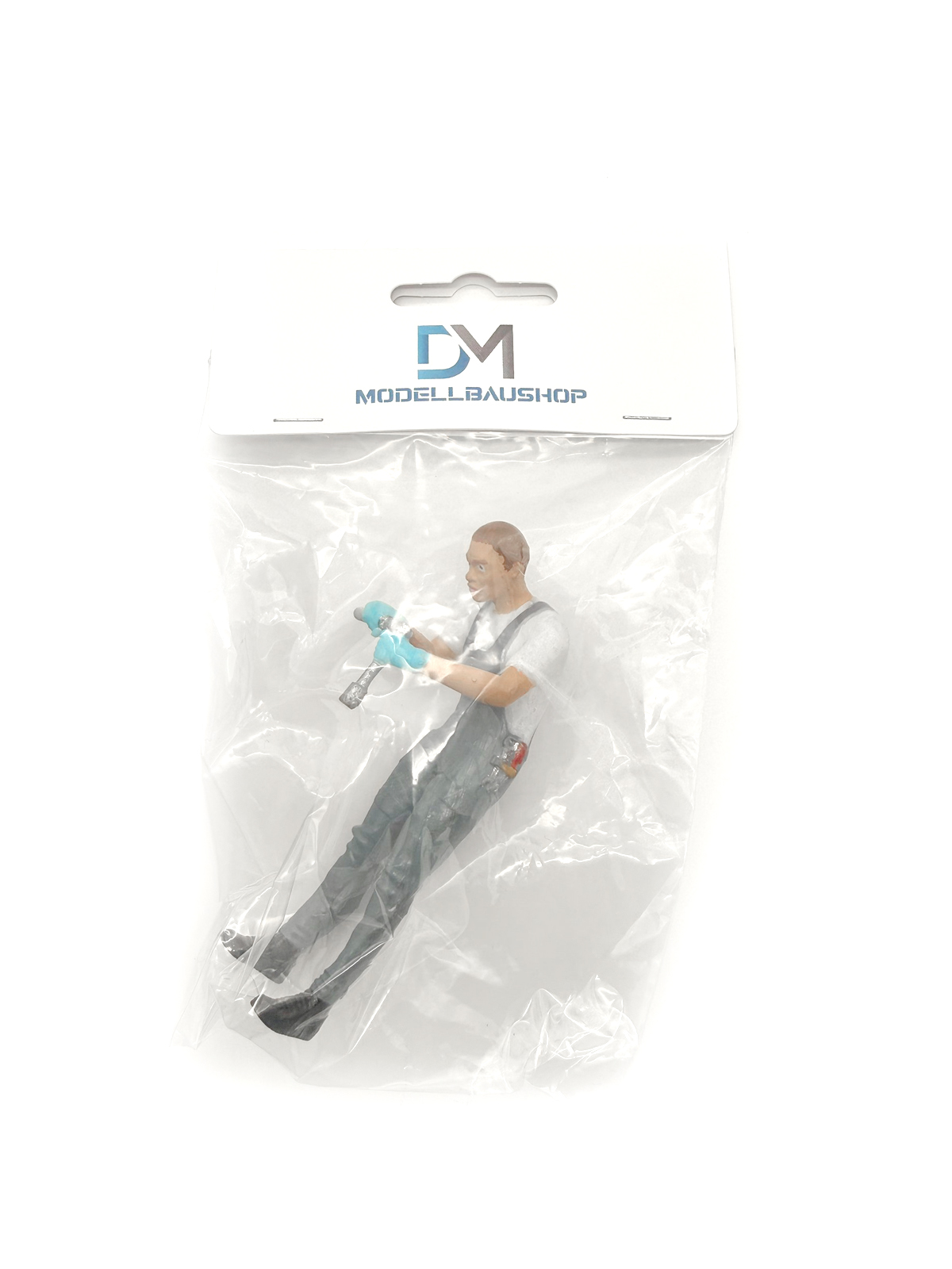 1:18 Resin Figur  Mechaniker stehend Werkzeug Garage Diorama Modellauto Tuning