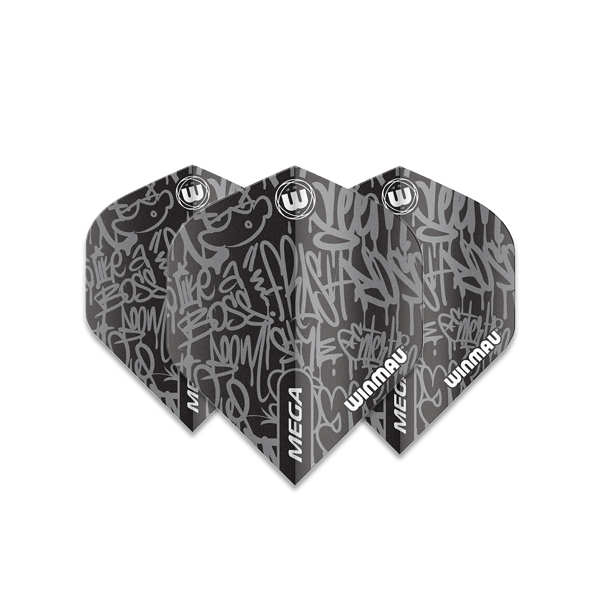 Winmau - Flights Mega Standard Black