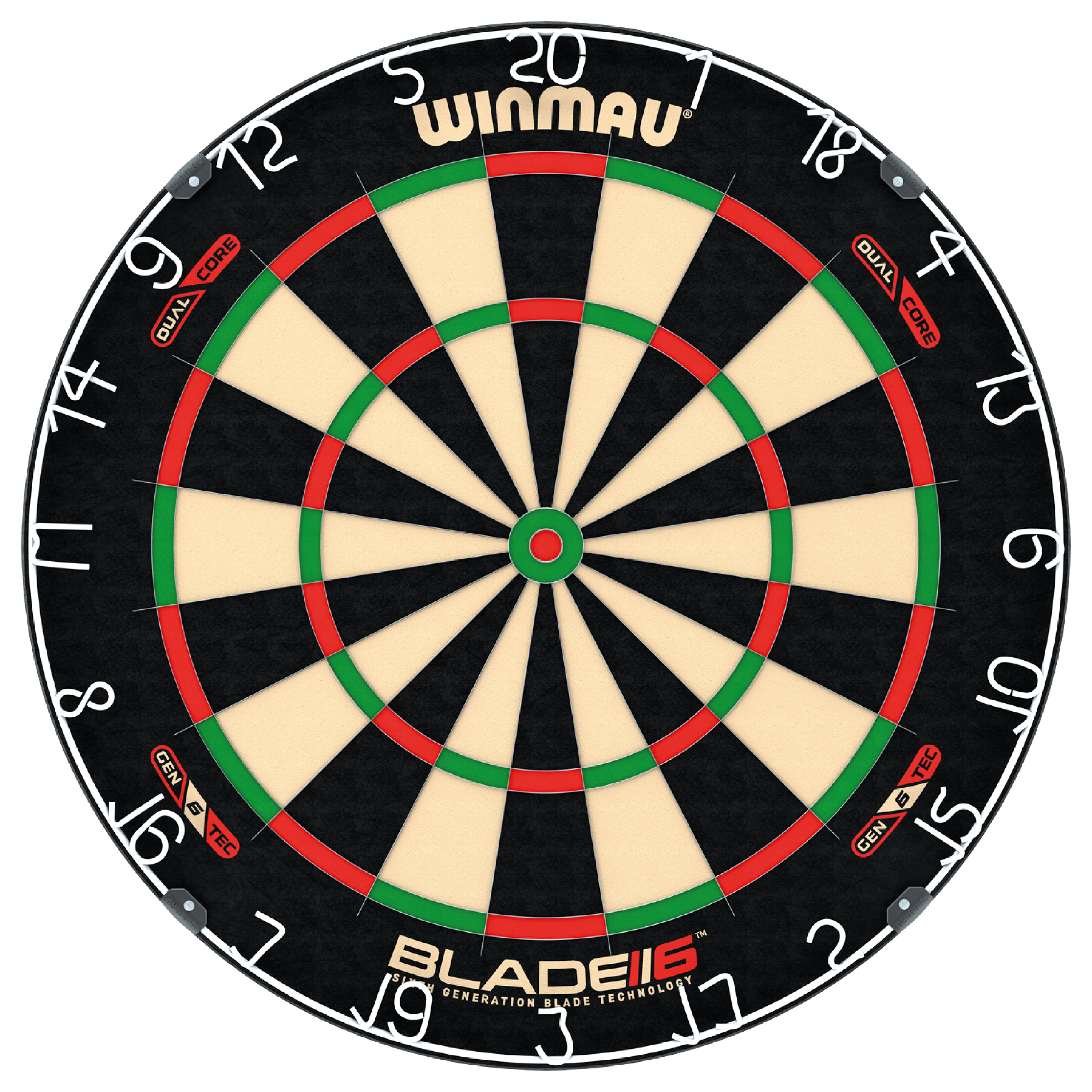 Winmau Blade 6 Dual Core Dartboard – Premium Profi Steeldartscheibe
