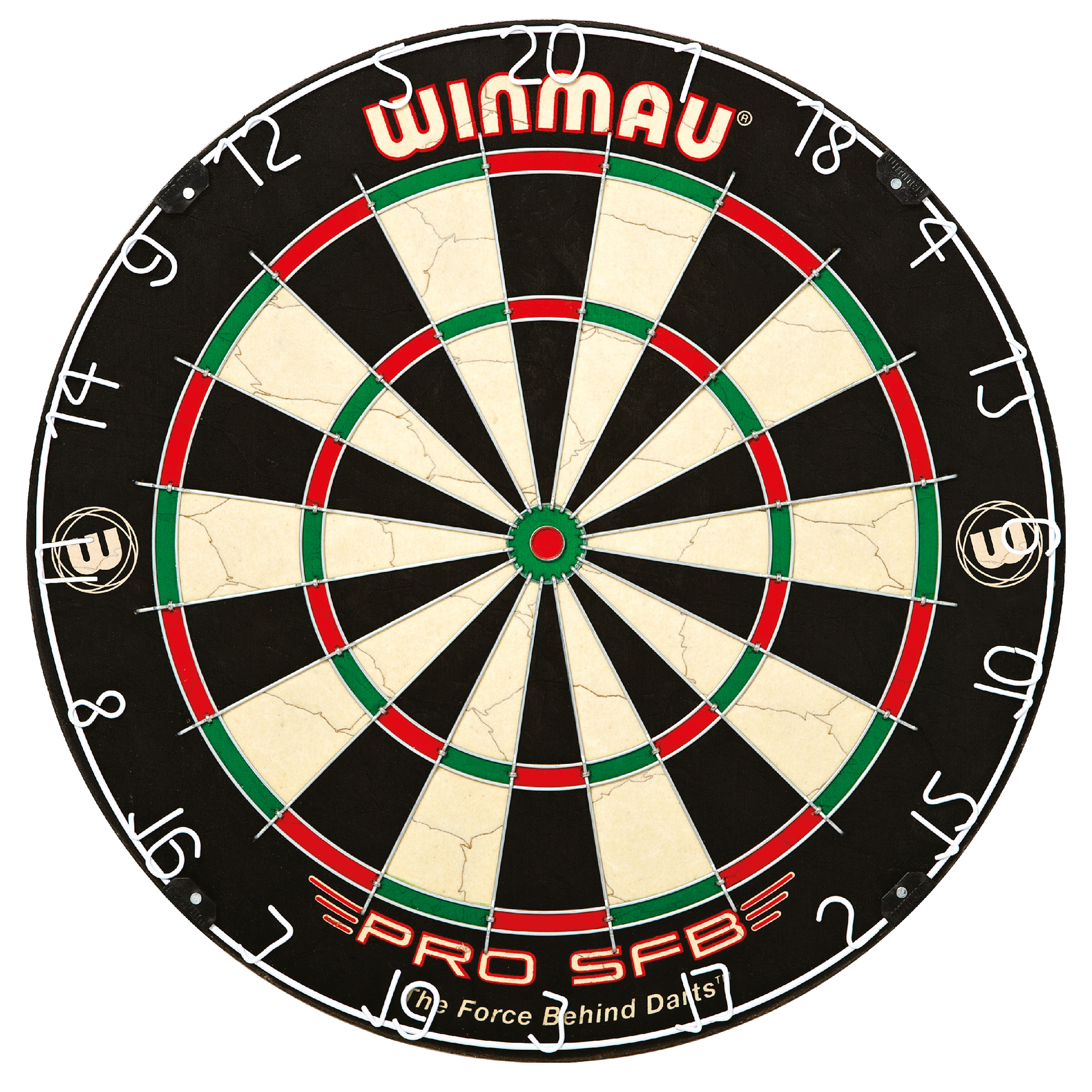 Winmau Pro SFB Dartboard – Profi Steeldart Dartscheibe aus Sisal