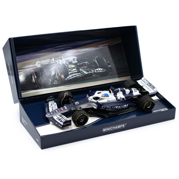 Pierre Gasly Scuderia AlphaTauri AT03 Formel 1 Bahrain GP 2022 Limitierte Edition 1:18