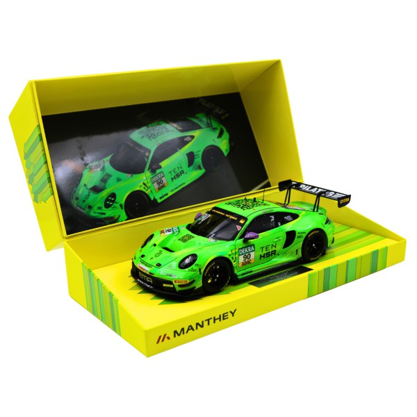 Manthey Grello Porsche 911 GT3 R Dennis Olsen #90 DTM Hockenheimring 2023 1:18 Collector Edition