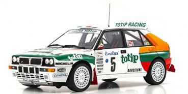 KYO8348F0 LANCIA DELTA HF INTEGRALE #5 RALLY MONTE CARLO 1993 1:18