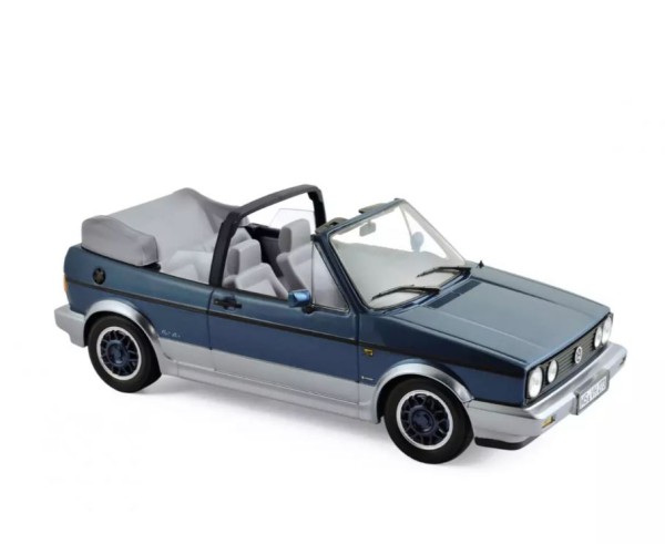 Volkswagen Golf Cabriolet “Bel Air” 1992 blau metallic 1:18 Norev 188404