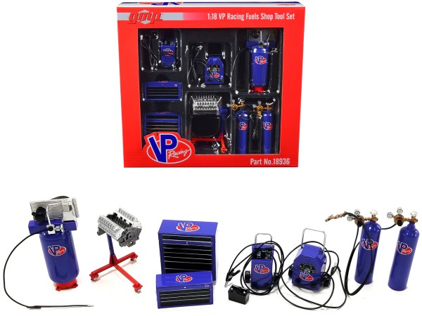 18936 Shop Tool Set #1 - VP Racing Fuels 1:18