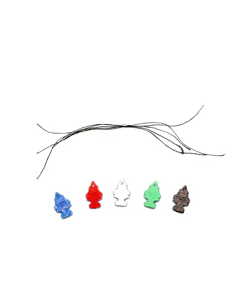 5 Stk. Duftbaum Wunderbaum Lufterfrischer für Modellauto 1:18 Tuning Diorama