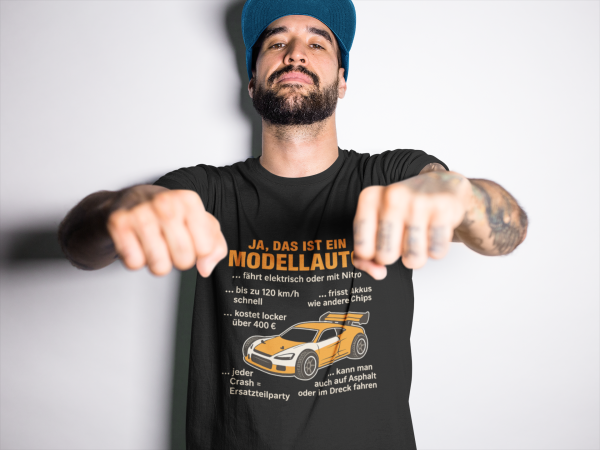 „Ja, das ist ein Modellauto!“ – das ultimative T-Shirt für alle RC-Fans