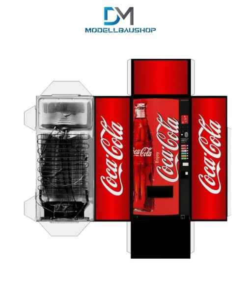 Cola Automat 1:43 Diorama Modellbau Realistisch Bausatz