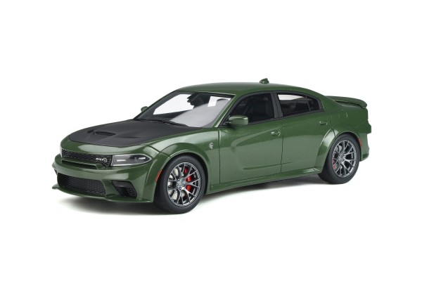 Dodge Charger SRT 2020 Hellcat Widebody F8 grün1:18 limited 1/999 Modellauto GT Spirit 303