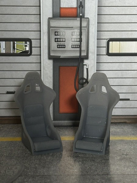 Sparco Rev Rennsitze Modellauto Tuning 1:18