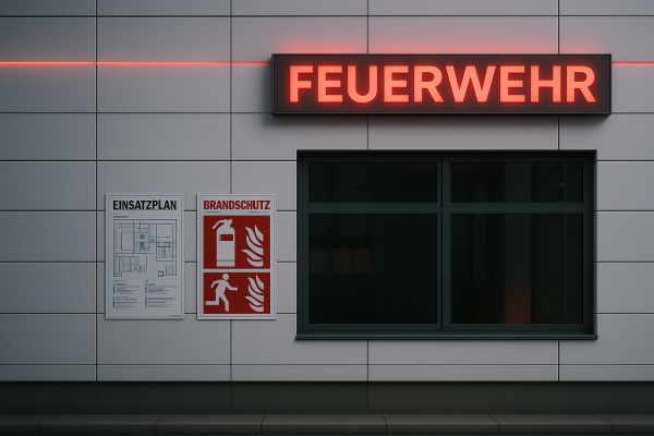 Decal Diorama Fassade Feuerwehr 1:18 1:24 1:43 selbstklebend