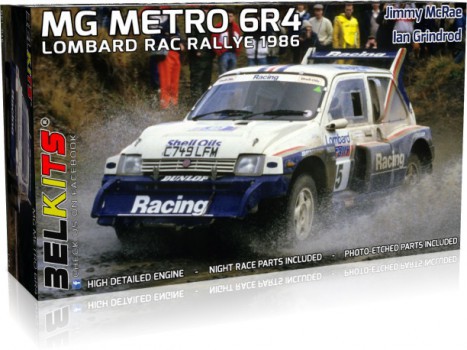 Belkits MG Metro 6R4 - 1986 Lombard RAC Rallye 1:24