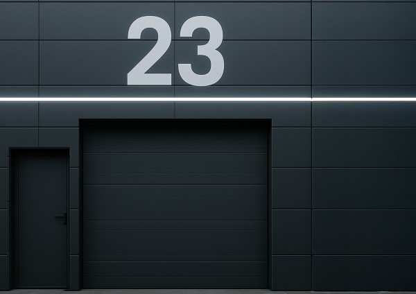 Decal Moderne Industrie Diorama Hintergrund 1:18 1:24 1:43 selbstklebend