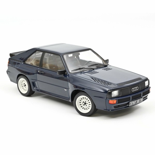 AUDI SPORT QUATTRO 1985 DUNKELBLAU 1:18 Modellauto Norev 188314