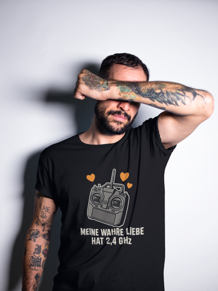 „Meine wahre Liebe hat 2,4 GHz“ – Das RC-Funkfernsteuerung T-Shirt