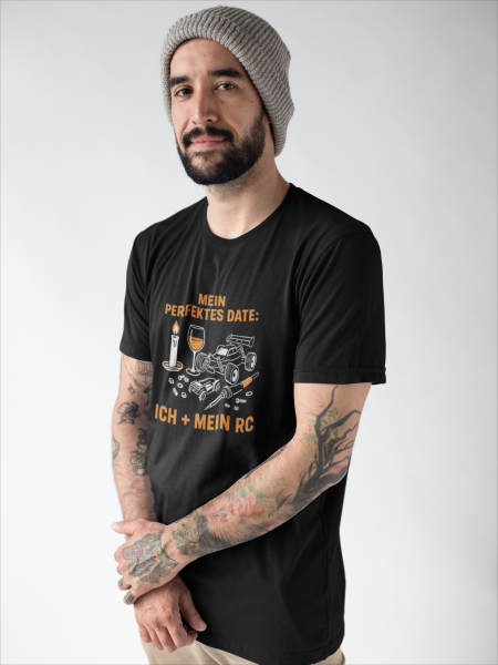 „Mein perfektes Date: Ich + mein RC“ – Das T-Shirt für echte Modellbau-Liebhaber