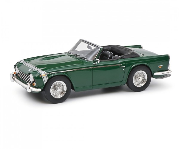 Triumph TR250 1967 Roadster offen grün 1:18 limitiert Modellauto Schuco 450024800