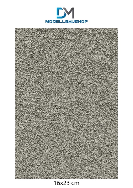 Schotter Kiesel Steine Diorama 1:18 Modellauto Zubehör selbstklebend