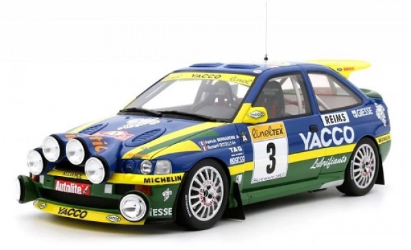 OT1028 Ford Escort RS Cosworth 1996 Rally #3 1:18